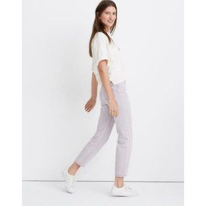 NWOT Madewell Mom Jean in Lilac